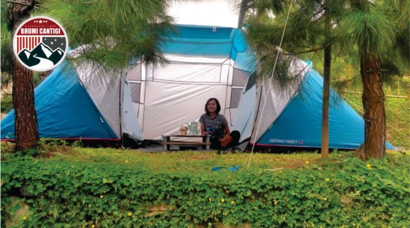 Camping di bhumi cantigi, camping di cidahu, perkemahan keluarga
