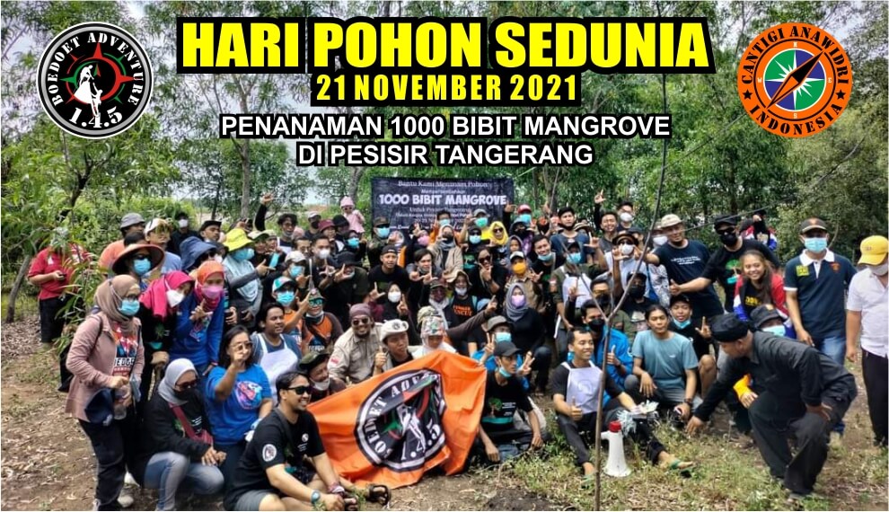 hari pohon, tanam magrove, bumi chantigi, Bhumi Cantigi, Cidahu Camp Ground, Campingground Cidahu,