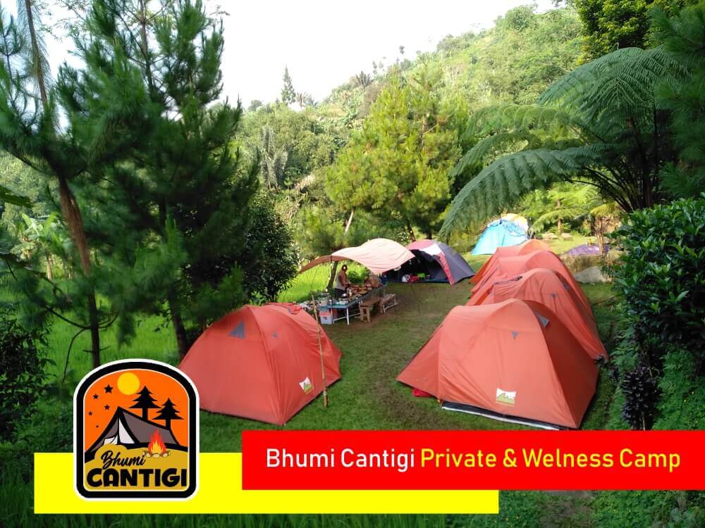camping di Cidahu, outing di Cidahu, outbound di cidahu, camping di Cidahu, Bhumi Cantigi, paket camping mewah