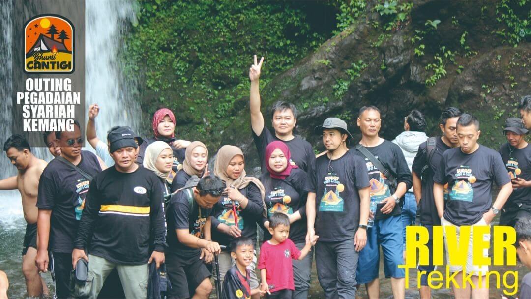 Company outing, outing kantor, Pegadaian syariah, bumi cantigi