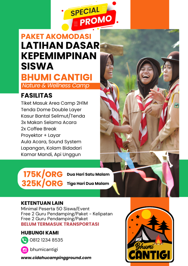 Promo paket LDKS di Bhumi Cantigi