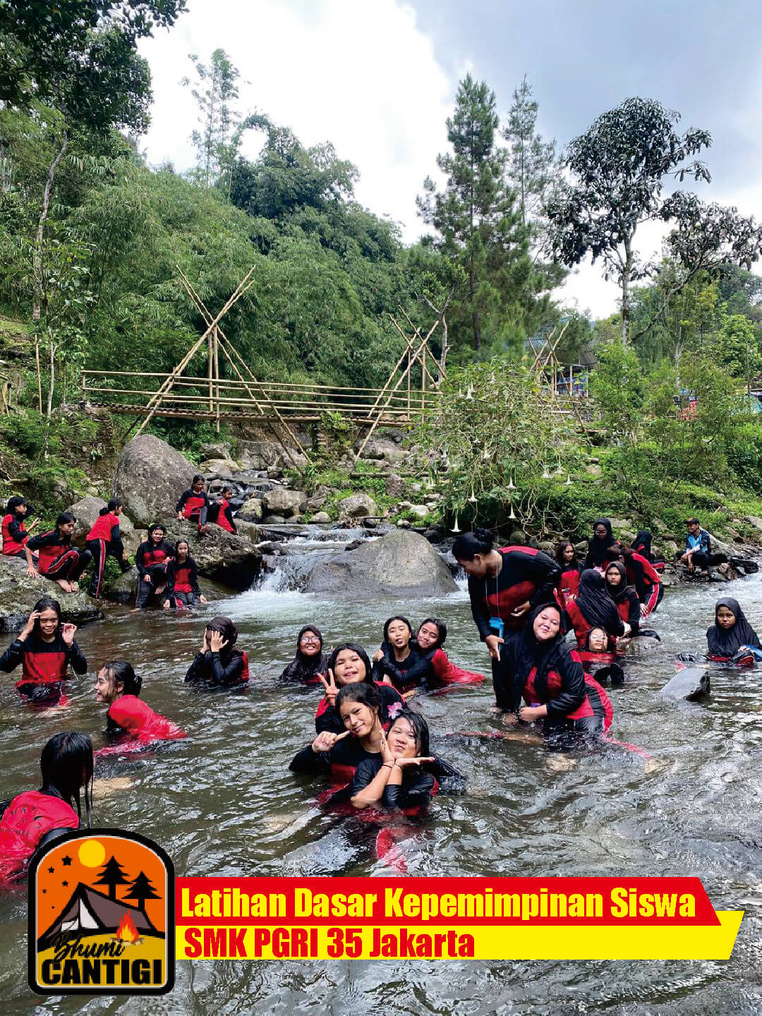 Kegiatan LDKS SMK di Cidahu Sukabumi, Tempat LDKS terbaik dekat Jakarta, Outbound dan LDKS di Sukabumi. Paket LDKS untuk sekolah menengah, Pelatihan kepemimpinan siswa di alam terbuka