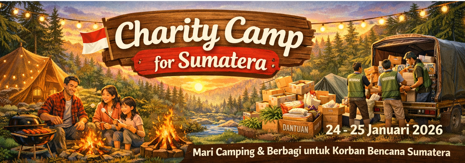 donasi korban banjir bandang sumatera, penggalangan dana korban banjir sumatera, kegiatan amal untuk korban banjir sumatera, charity camp untuk korban banjir bandang, camping sambil donasi korban bencana, cara ikut charity camp sumatera, pendaftaran charity camp komunitas, charity camp komunitas pecinta alam, kegiatan camping bareng komunitas, event komunitas outdoor januari 2026, komunitas outdoor, aksi kemanusiaan, kegiatan sosial komunitas, charity camp komunitas, peran komunitas outdoor dalam kegiatan sosial, komunitas pecinta alam peduli kemanusiaan, aksi sosial komunitas outdoor, charity camp komunitas pecinta alam